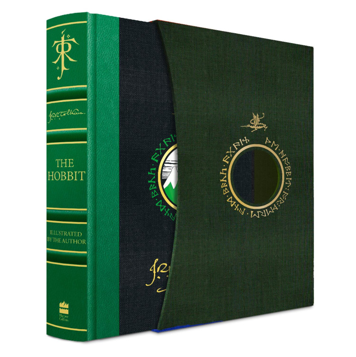 Knjiga The Hobbit Illustrated Deluxe Edition John Ronald Reuel Tolkien