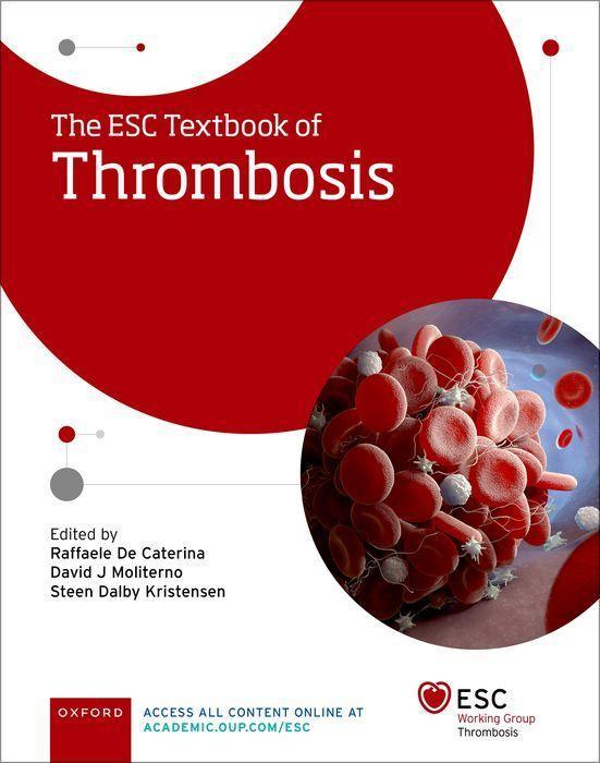 Knjiga The ESC Textbook of Thrombosis (Hardback) 
