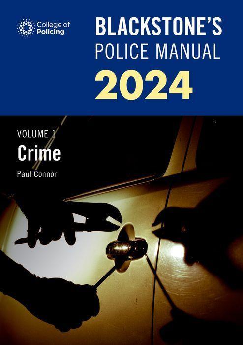 Carte Blackstone's Police Manual Volume 1: Crime 2023 (Paperback) 