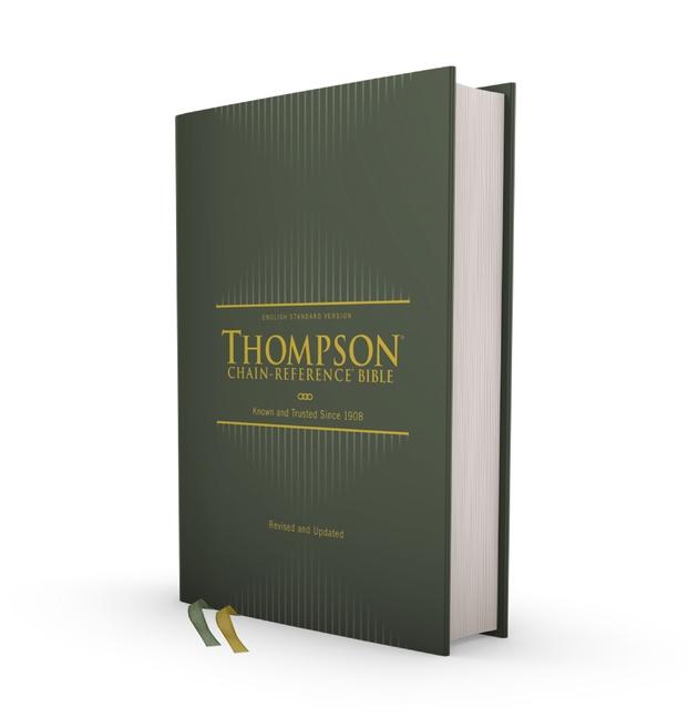 Kniha ESV THOMPSON CHAIN REF BIBLE GREEN HARDC THOMPSON FRANK CHARLES