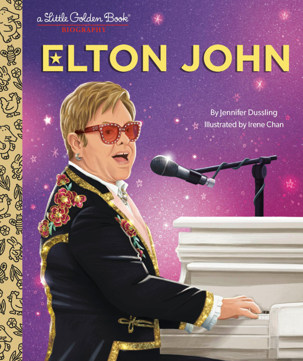 Kniha Elton John: A Little Golden Book Biography Irene Chan
