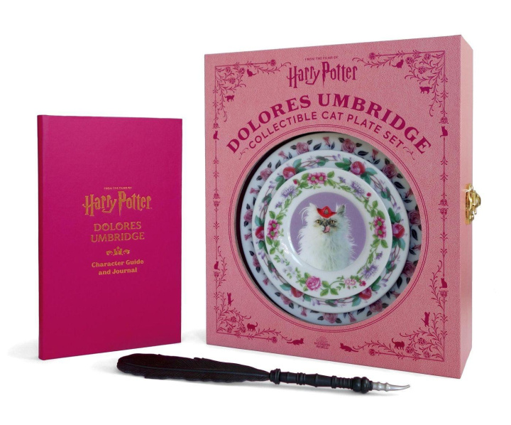 Kniha Harry Potter: Dolores Umbridge Collectible Cat Plates Set Donald Lemke