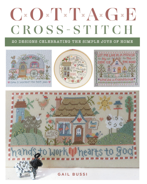 Book Cottage Cross-Stitch Gail Bussi