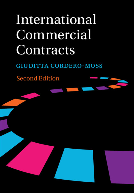 Book International Commercial Contracts Giuditta Cordero-Moss