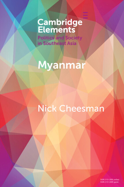 Buch Myanmar Nick Cheesman