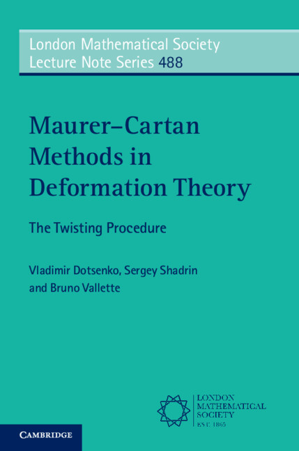 Kniha Maurer–Cartan Methods in Deformation Theory Vladimir Dotsenko