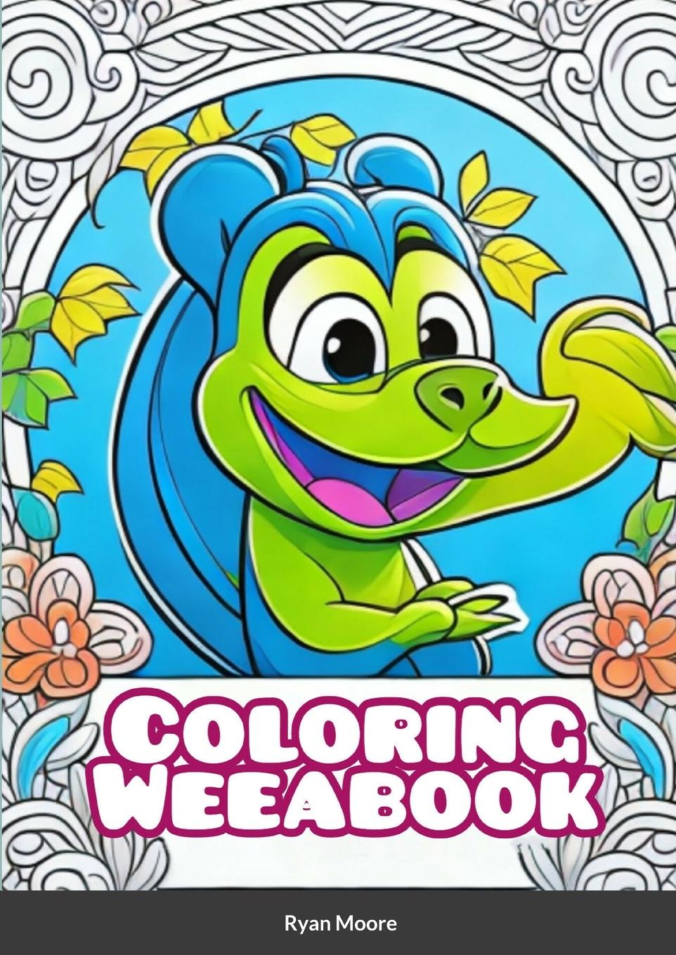 Knjiga Coloring WeeaBook Ryan Moore