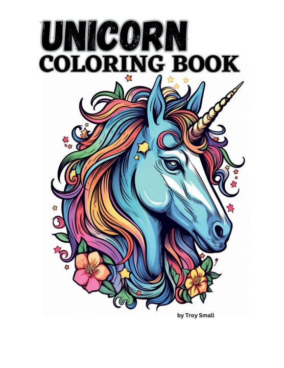 Buch Unicorn Coloring Book 