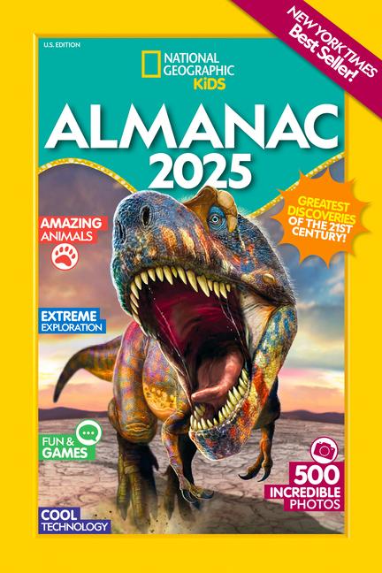 Książka NAT GEO KIDS ALMANAC 2025 US ED NATIONAL GEOGRAPHIC KIDS