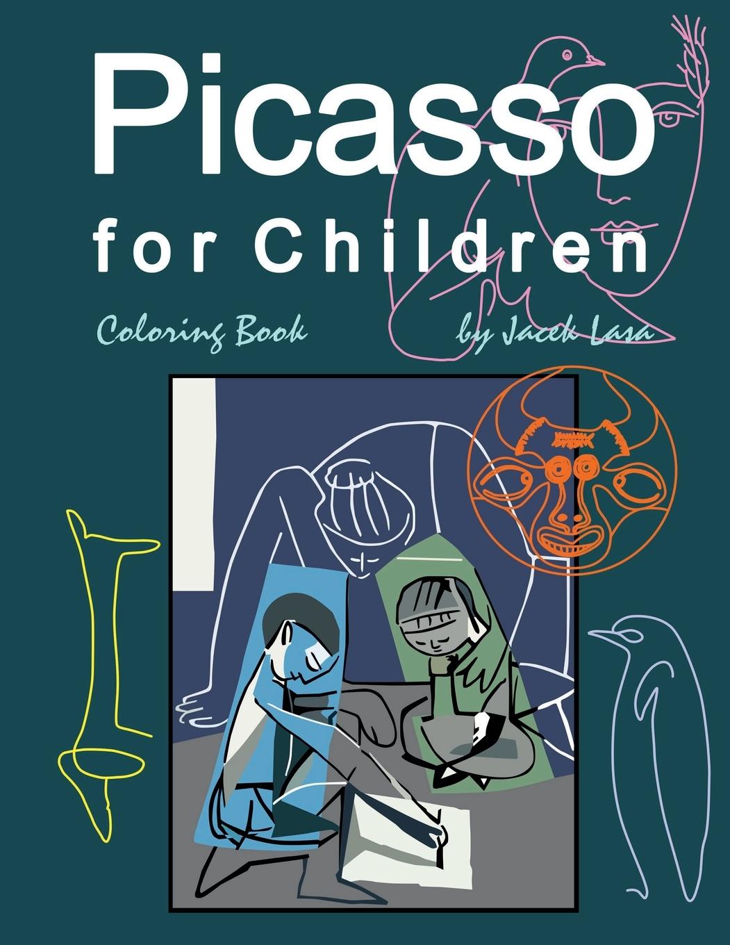 Carte Picasso for Children  Coloring Book 