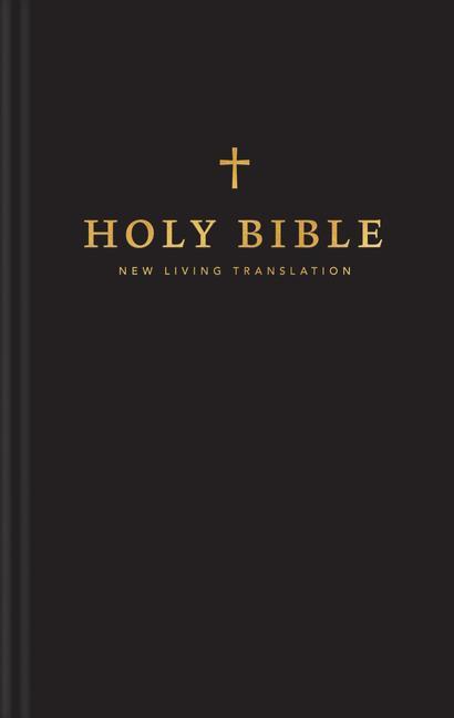 Carte NLT Church Bible (Hardcover, Black) 