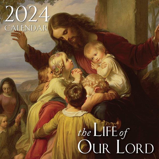 Kalendár/Diár 2024 Life of Our Lord Wall Calendar 