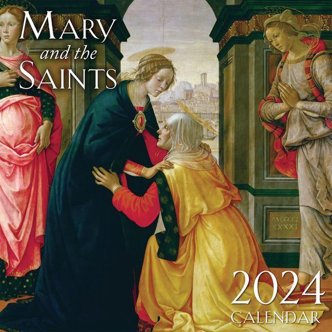 Naptár/Határidőnapló 2024 Mary and the Saints Wall Calendar 