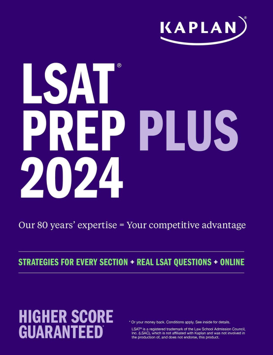 Könyv LSAT Prep Plus 2024: With New Section 