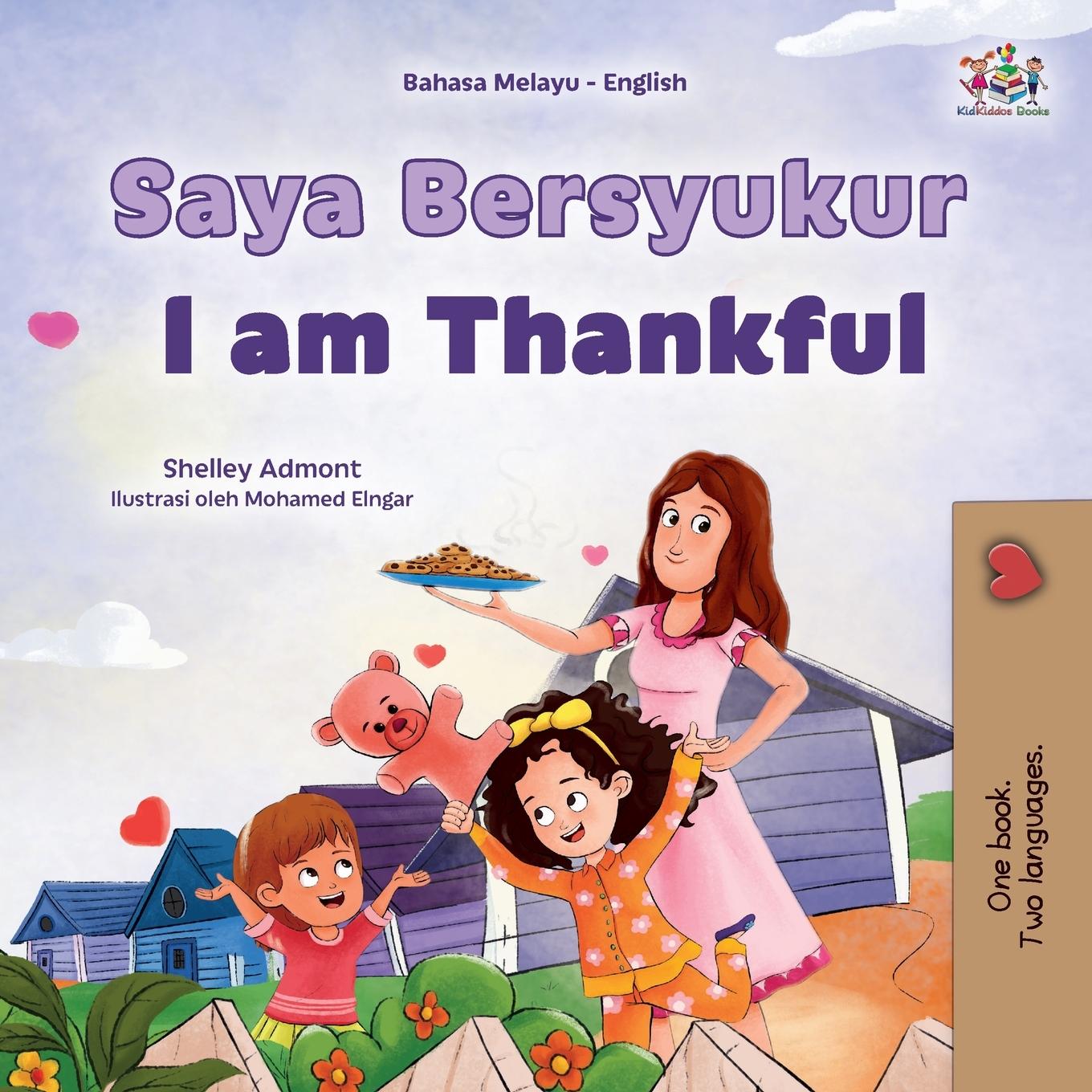 Libro I am Thankful (Malay English Bilingual Children's Book) Kidkiddos Books