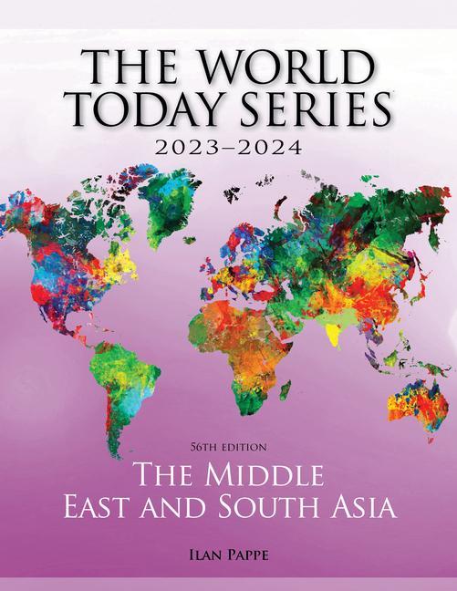 Carte Middle East and South Asia 2023-2024 Ilan Pappe