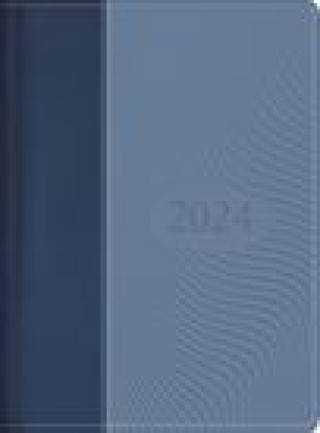 Kniha 2024 Agenda Ejecutiva - Tesoros de Sabiduría - DOS Tonos de Azul: Agenda Ejecutivo Con Pensamientos Motivadores Nicole Antonia