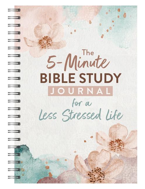 Carte The 5-Minute Bible Study Journal for a Less Stressed Life 