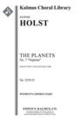 Kniha The Planets, Op. 32/H125: Conductor Score 