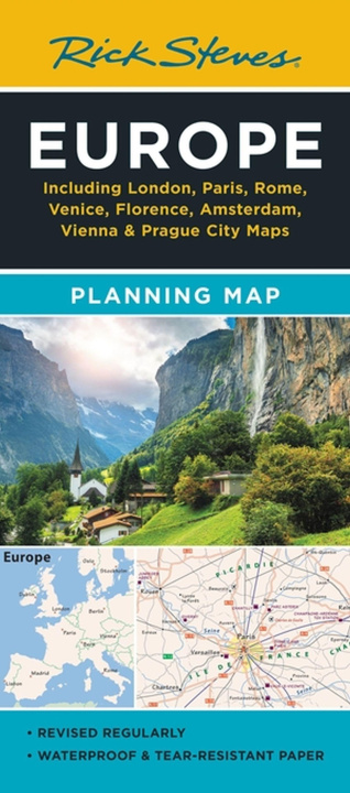 Książka EUROPE PLANNING MAP E02 RICK STEVES E02