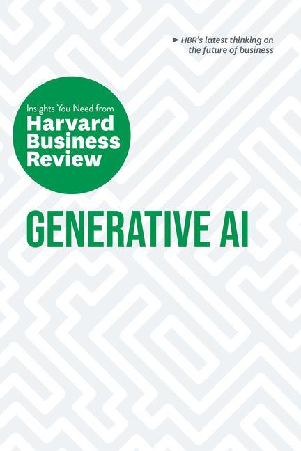 Kniha Generative AI: The Insights You Need from Harvard Business Review Harvard Business Review