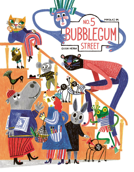 Knjiga No. 5 Bubblegum Street Gosia Herba