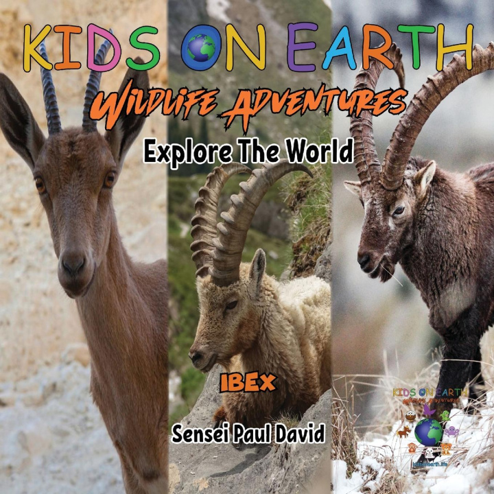 Libro KIDS ON EARTH Wildlife Adventures - Explore The World - Ibex - Israel Sensei Paul David