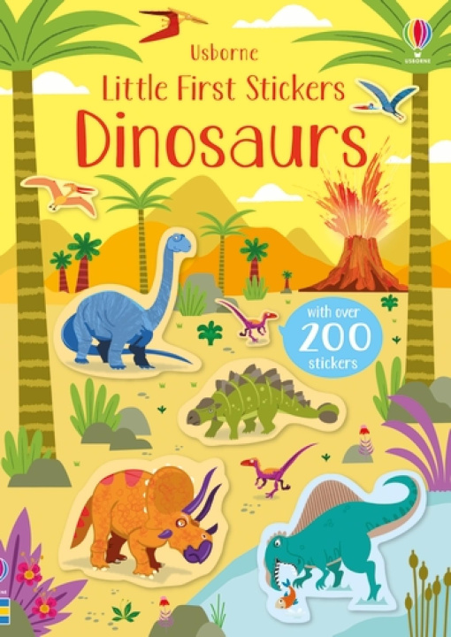 Kniha Little First Stickers Dinosaurs Paul Nicholls