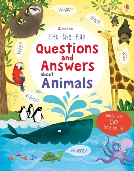 Книга Lift-The-Flap Questions and Answers about Animals Marie-Eve Tremblay