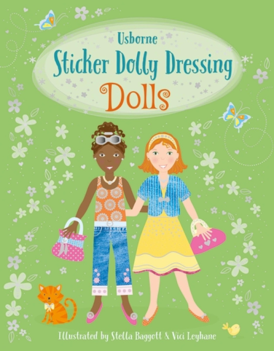 Kniha Sticker Dolly Dressing Dolls Vici Leyhane