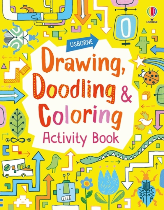 Kniha Drawing, Doodling and Coloring Activity Book James Maclaine