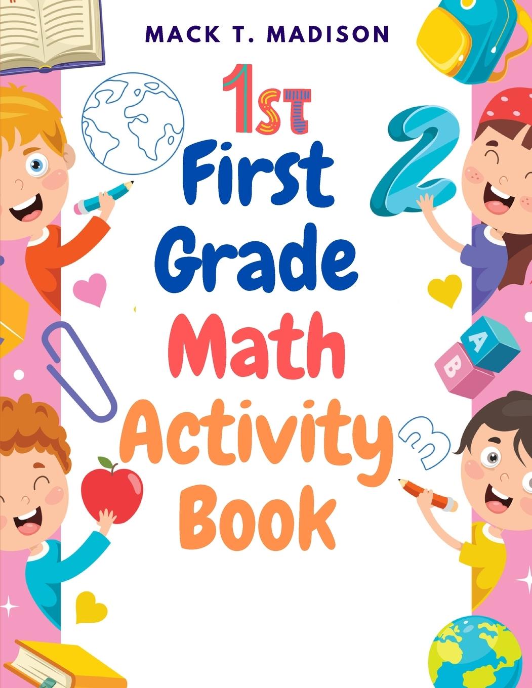Kniha First Grade Math Activity Book 