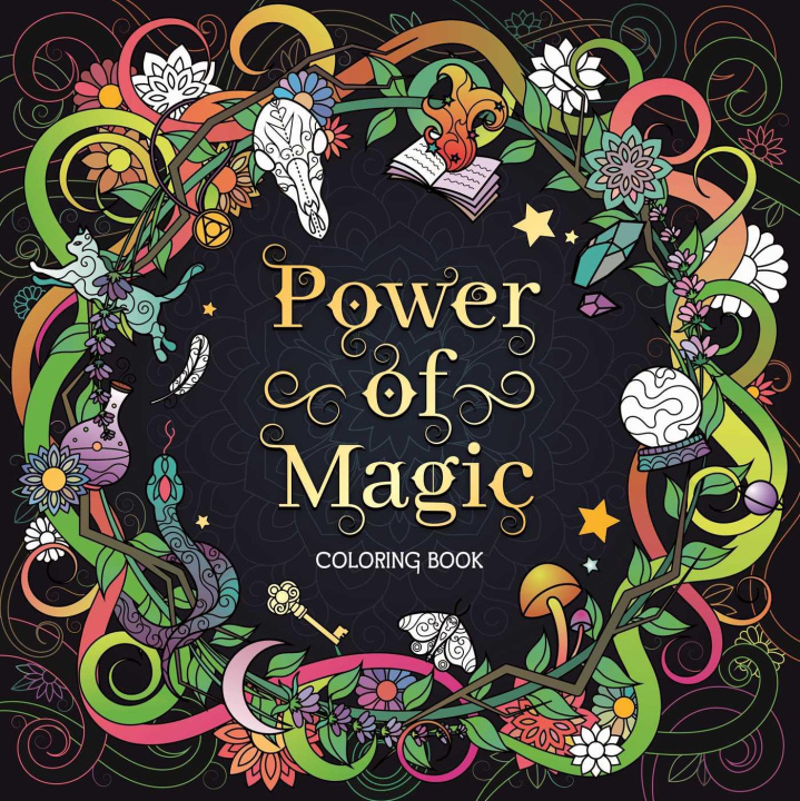 Książka The Power of Magic: Adult Coloring Book Veronika Bychkova