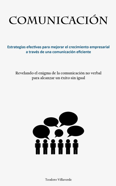 Knjiga Comunicación Teodoro Villaverde