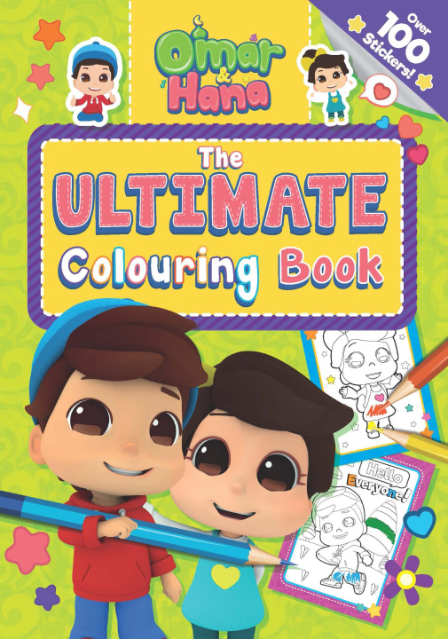 Carte Omar & Hana The Ultimate Colouring Book 