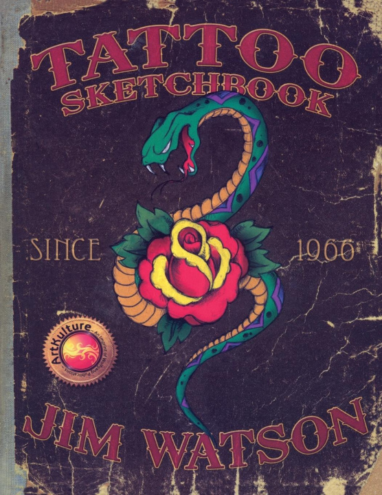 Libro TATTOO SKETCHBOOK  Since 1966` Jim Watson
