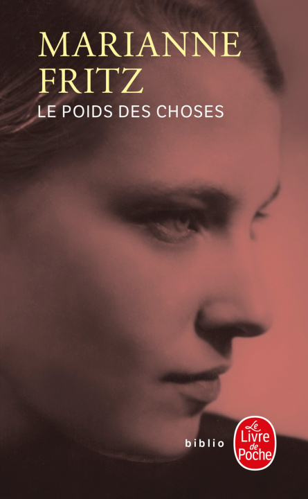 Kniha Le Poids des choses Marianne Fritz