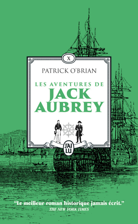 Carte Les aventures de Jack Aubrey O'Brian