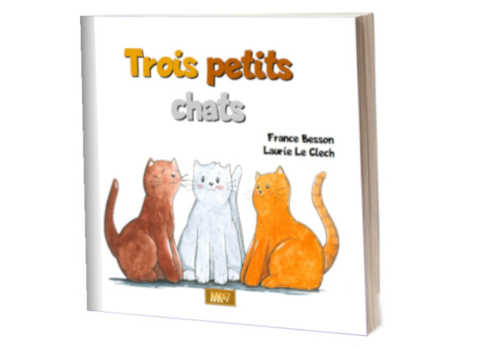 Knjiga Trois petits chats BESSON