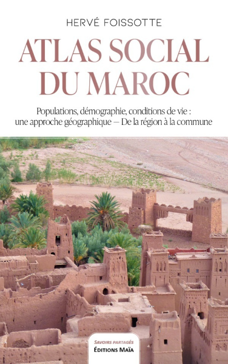 Carte Atlas social du Maroc Foissotte