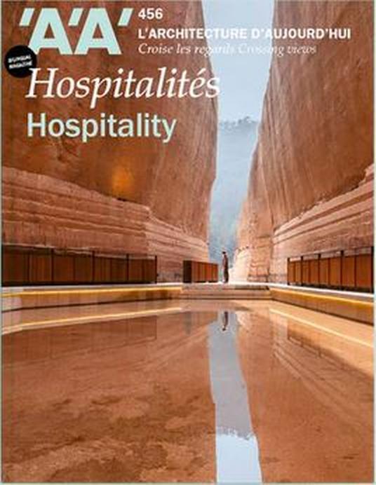 Könyv L'Architecture d'Aujourd'hui n°456 : Hospitalités - Septembre 2023 