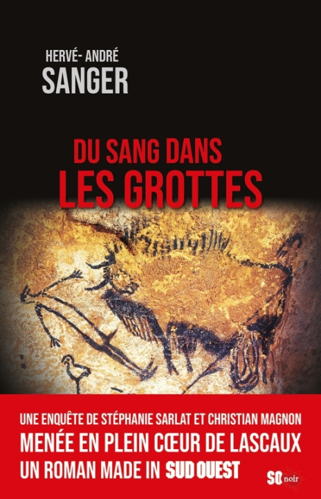 Carte DU SANG DANS LES GROTTES HERVÉ-ANDRÉ SANGER
