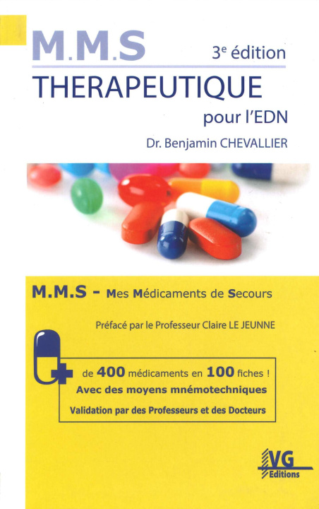 Knjiga MMS THERAPEUTIQUE POUR L'EDN CHECALLIER