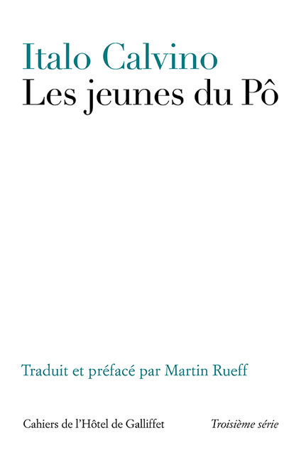 Kniha LES JEUNES DU PO Calvino italo