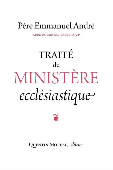 Buch Traité du ministère ecclésiastique André
