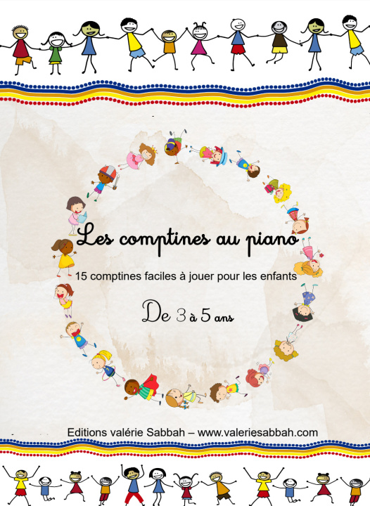Boek Les comptines au piano Sabbah