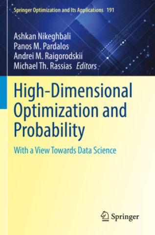 Buch High-Dimensional Optimization and Probability Ashkan Nikeghbali