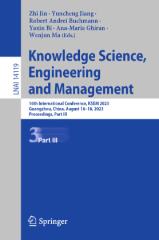 Książka Knowledge Science, Engineering and Management Zhi Jin