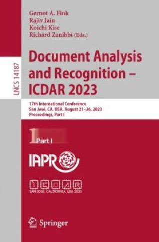 Kniha Document Analysis and Recognition - ICDAR 2023 Gernot A. Fink