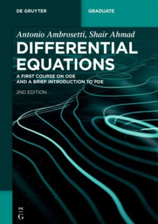 Kniha Differential Equations Antonio Ambrosetti